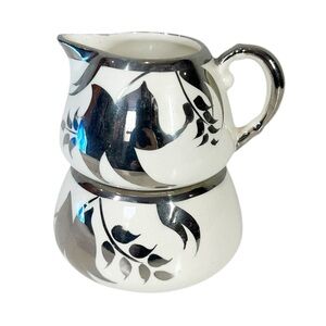 LANCASTER SANDLAND English Ware #696 Stacking Porcelain Open Sugar and Creamer